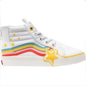 Girls Rainbow and stars Vans